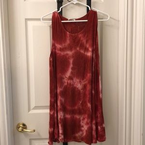 Mind Code tank top tie dye dress